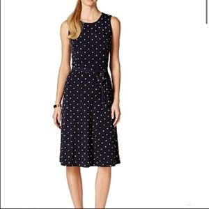 Charter club polka dot dress
